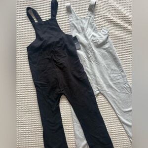 NORDSTROM NWT KIDS pair of size 6 cotton jumpsuits